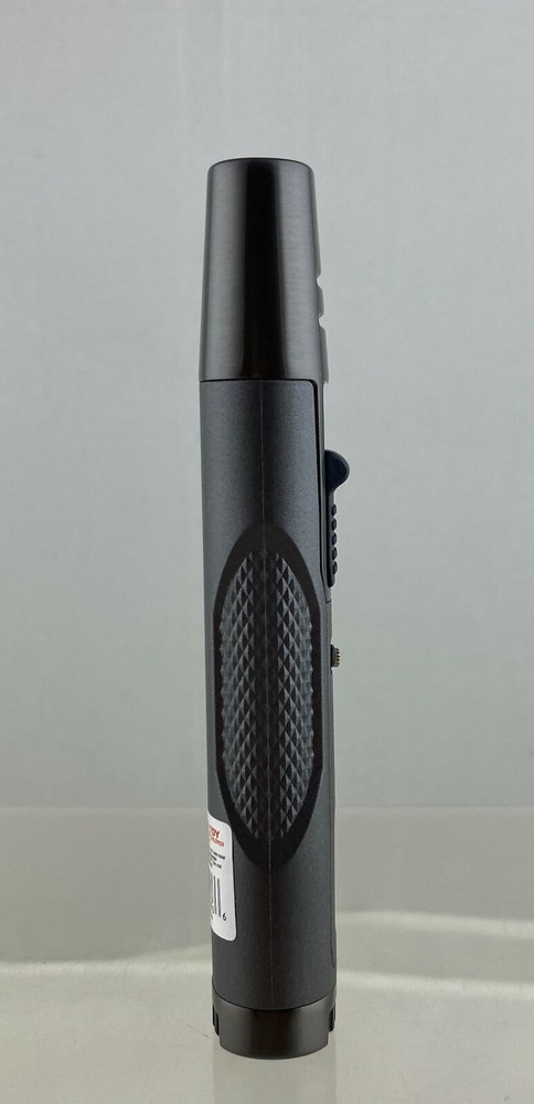 2 Pack Double V Torch Jet Flame Refillable Butane Adjustable Cigar Lighter SLBK