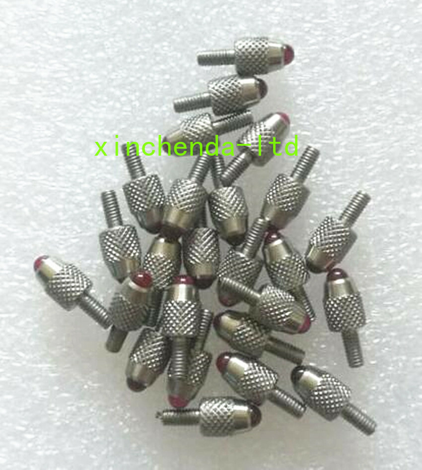 5pcs Ball Point Contact Point For Digital Dial Indicator M2.5*L7.3*3.0 Thread