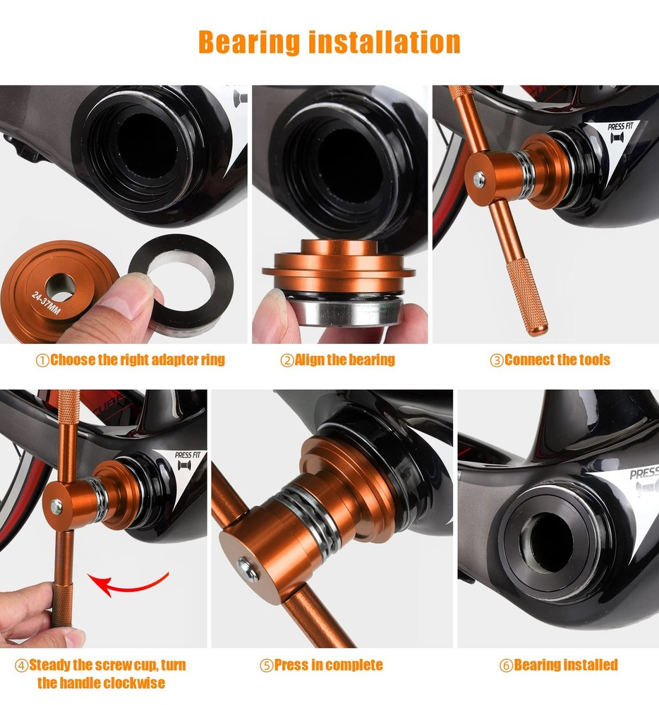 OugeWood Large, PRO Press-Fit Bottom Bracket Installation/Removal Tool