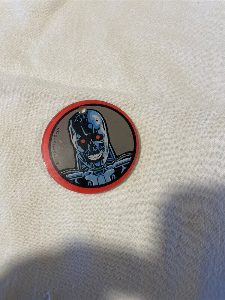Terminator 2 Pinball Machine-Original Key Tag