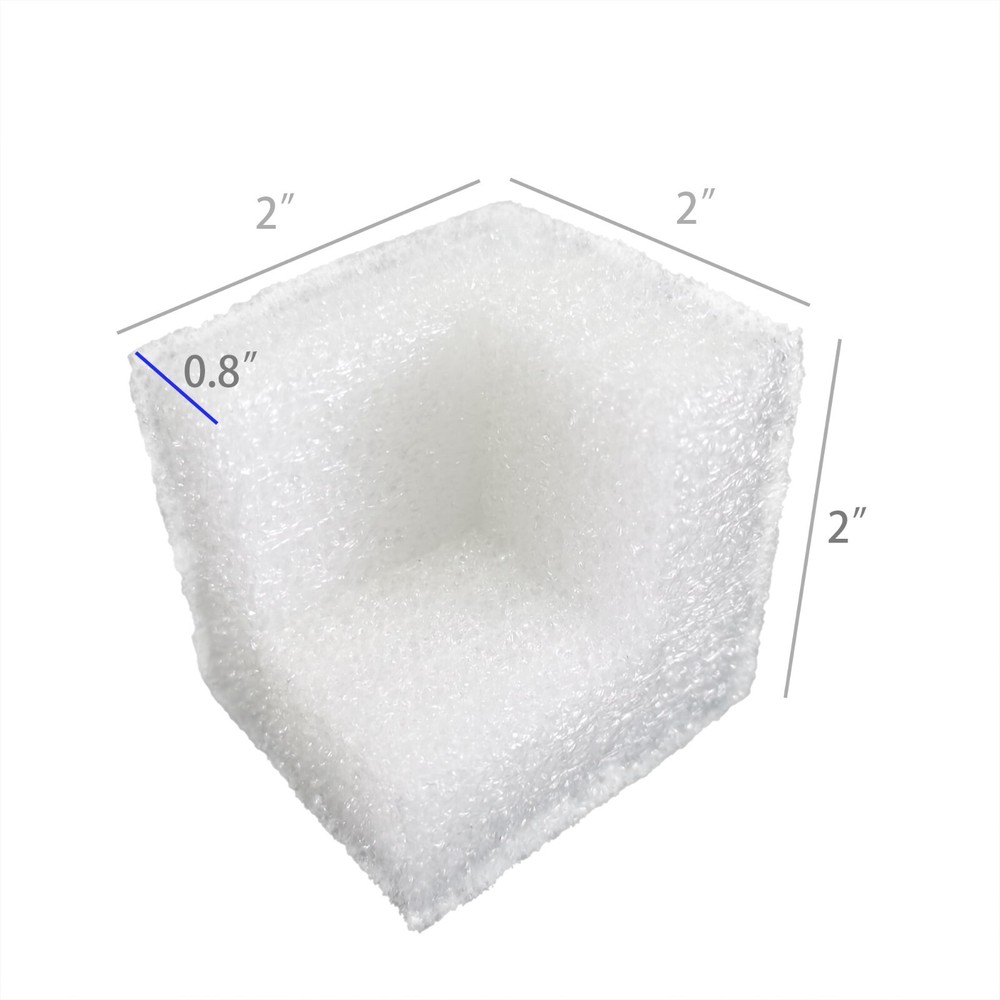 96PK EPE Corner Protector for Packaging Shipping Boxes 2X2X2"