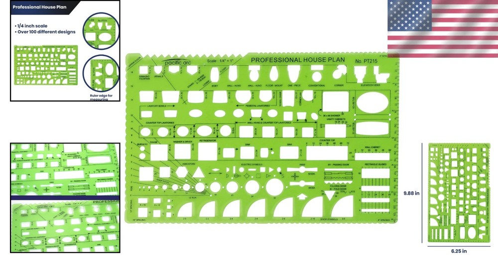 Comprehensive Plastic House Plan Template for Architects - Mobile & Versatile