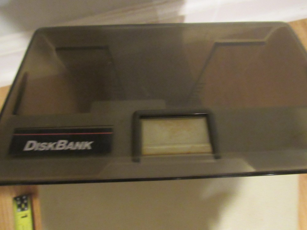 DISKBANK Floppy Disk Storage Box Case Holder