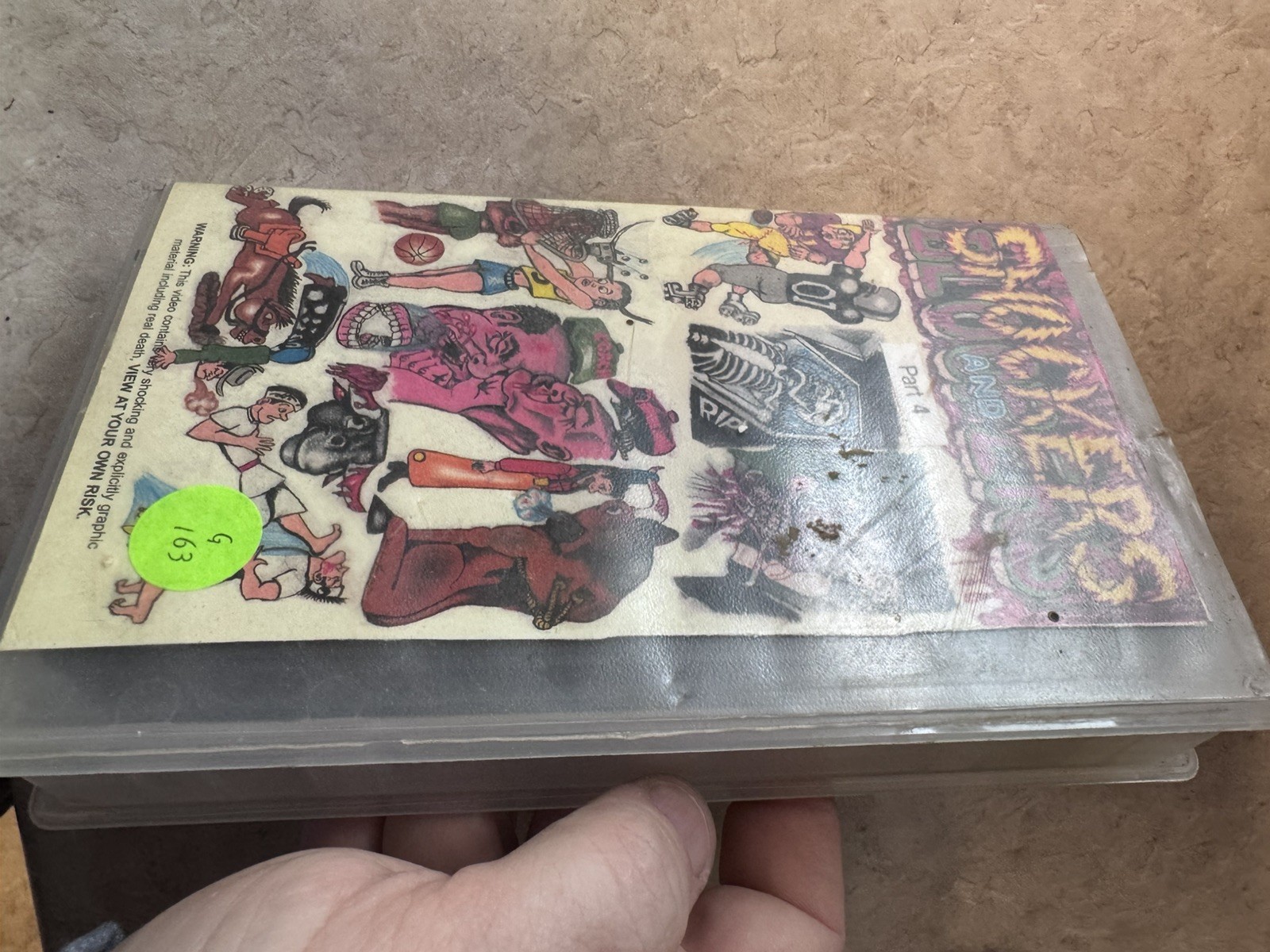 SHOCKERS AND BLOOPERS PT 1, 3 and 4 VHS set of 3 Banned Gore Death Rare OOP