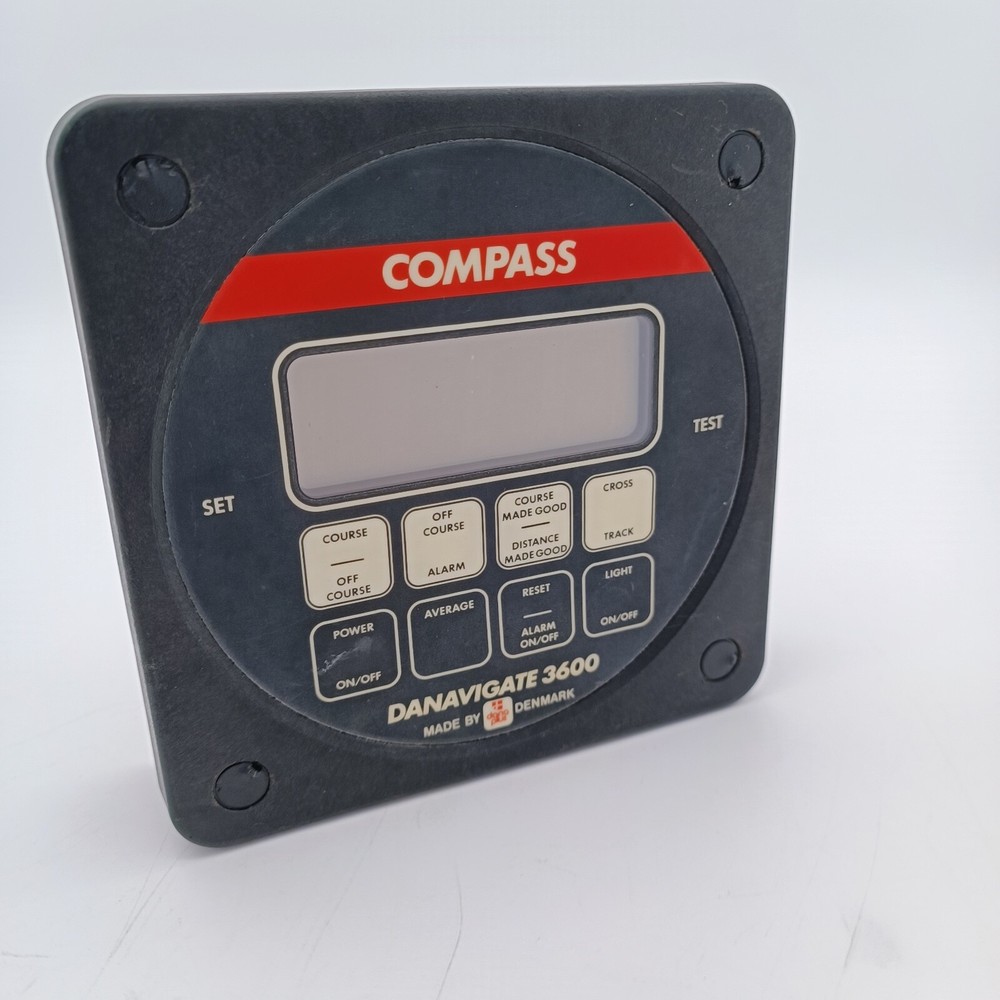 DANAPLUS DANAVIGATE 3600 COMPASS Marine Instrument Display - PERFECT CONDITION!