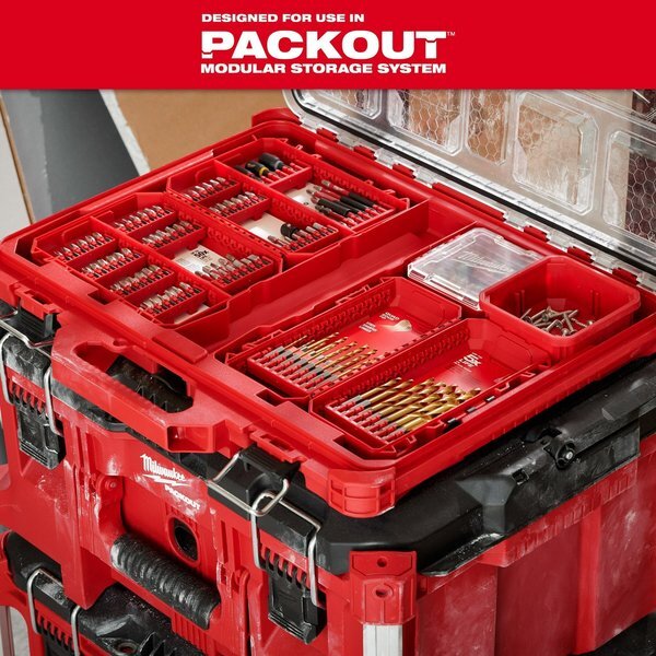 Milwaukee Tool 48-32-9920 Customizable Small Case For Impact Driver Accessories