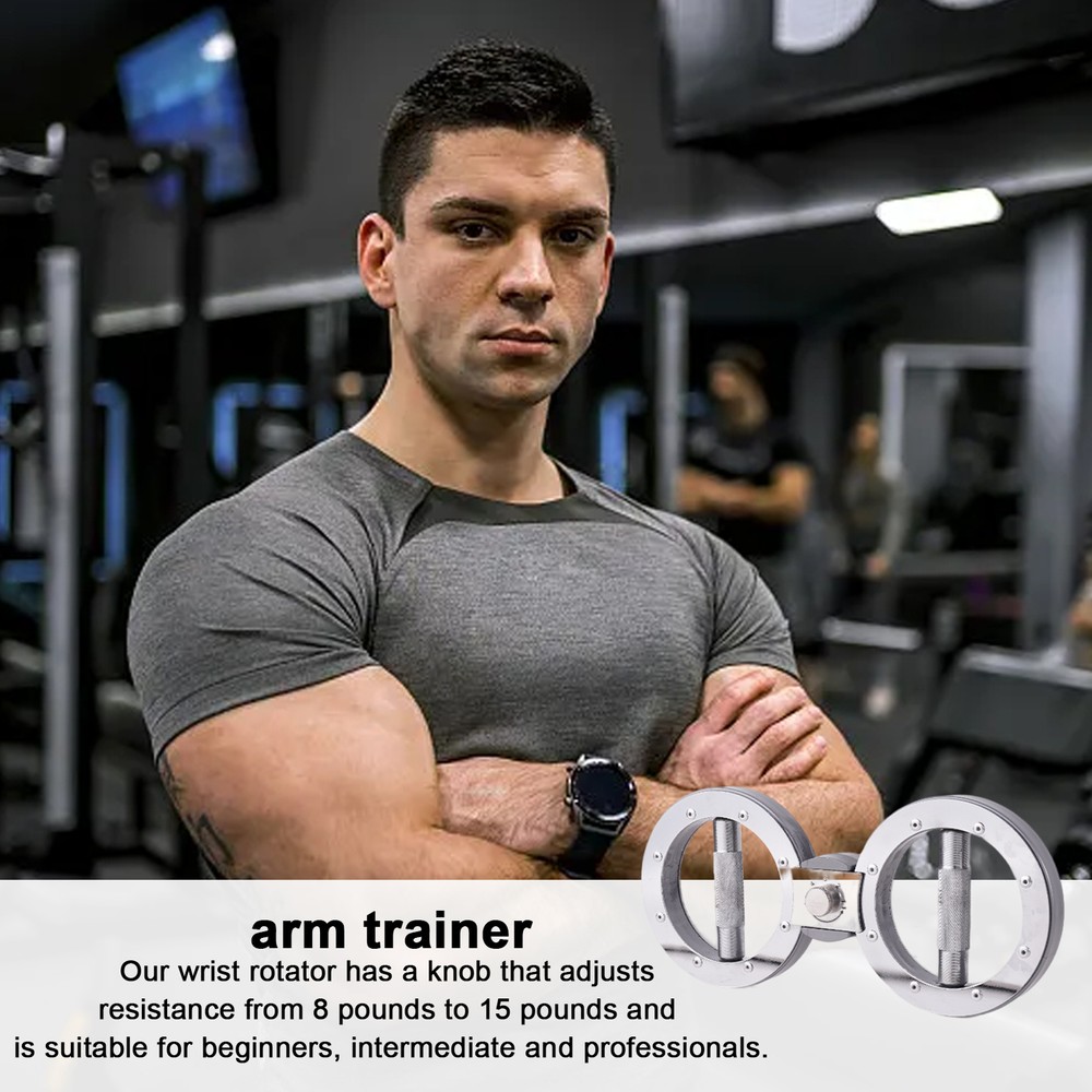 Spinning Burn Rotator Machine Arm Workout Equipment Forearm Trainer
