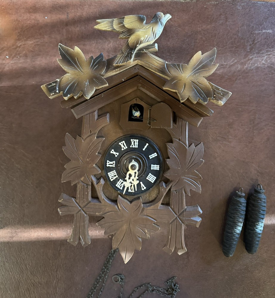 vintage coo coo clock germany