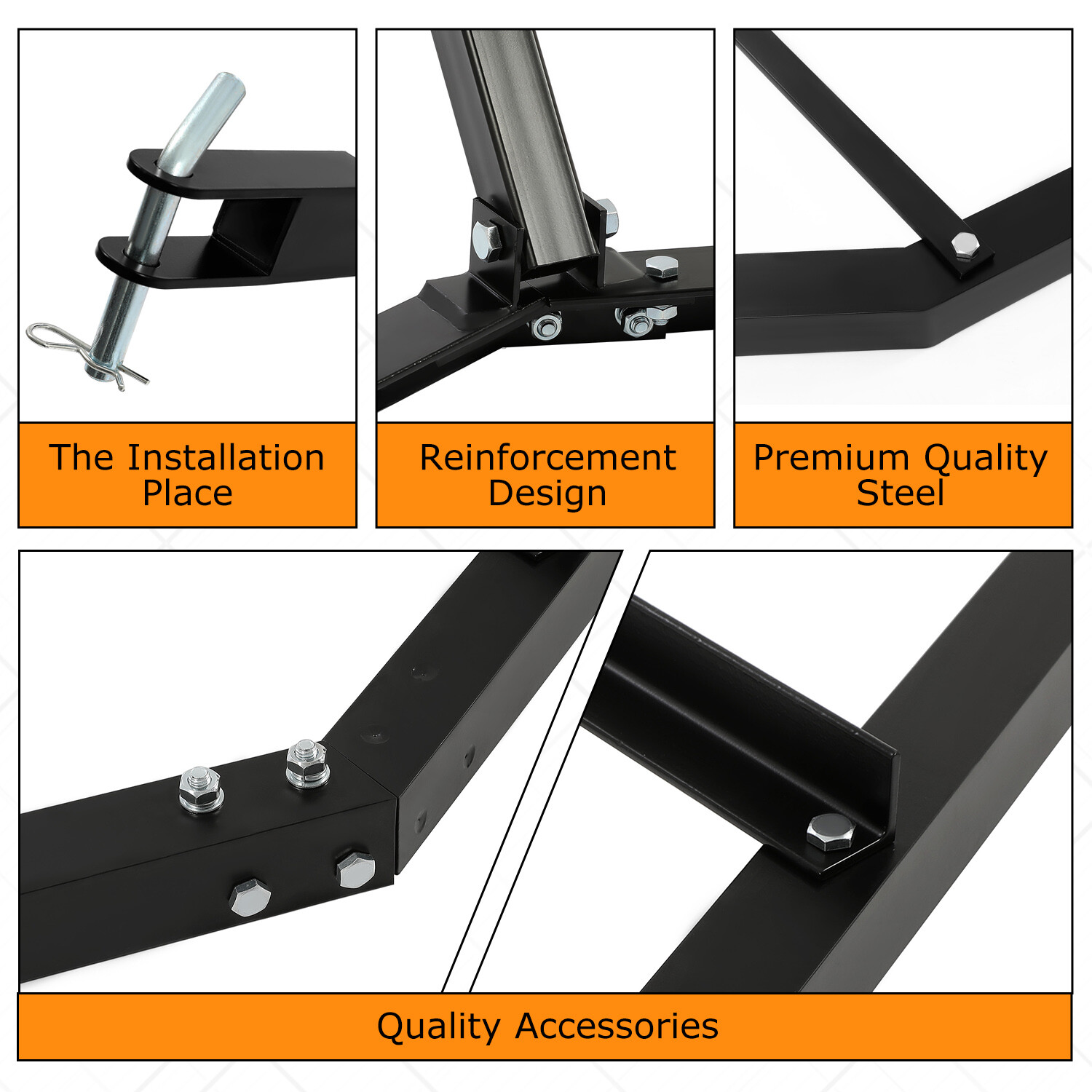 Tow Behind Drag Harrow 72" Width For Garden Lawn Tractor Adjustable Center Bars