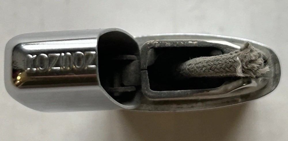 Ronson Super Windlite Cigarette Lighter No Flint No Fluid Untested-Silver Color