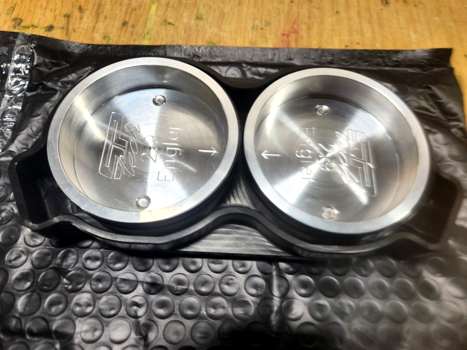 Sprint Car Engler 2.9" injection billet alum. wash plug kit - new product