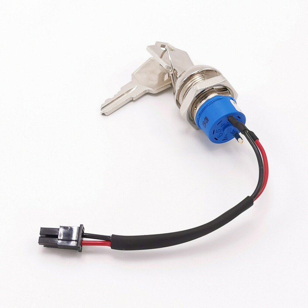 Key Switch Assembly With 2 Keys for Pride Zero Turn Ignitor Switch Replacement