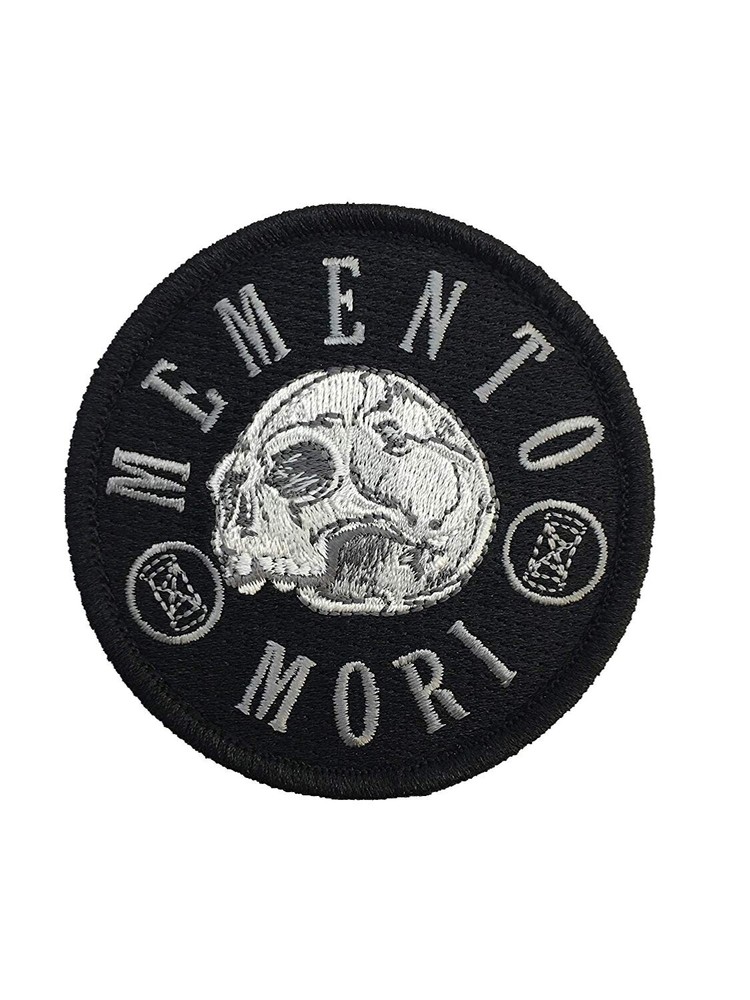 Memento Mori - Embroidered Morale Patch - SWAT