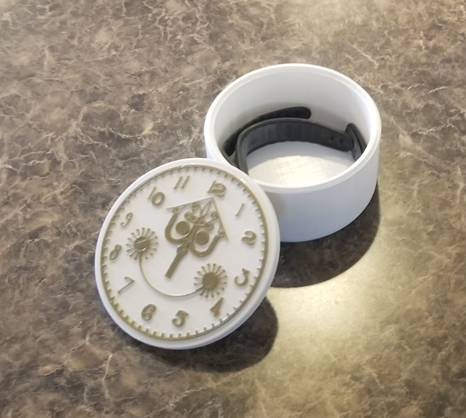 It's a Small World Clock Face Inspired Jewelry or Magic Band Box - Size A