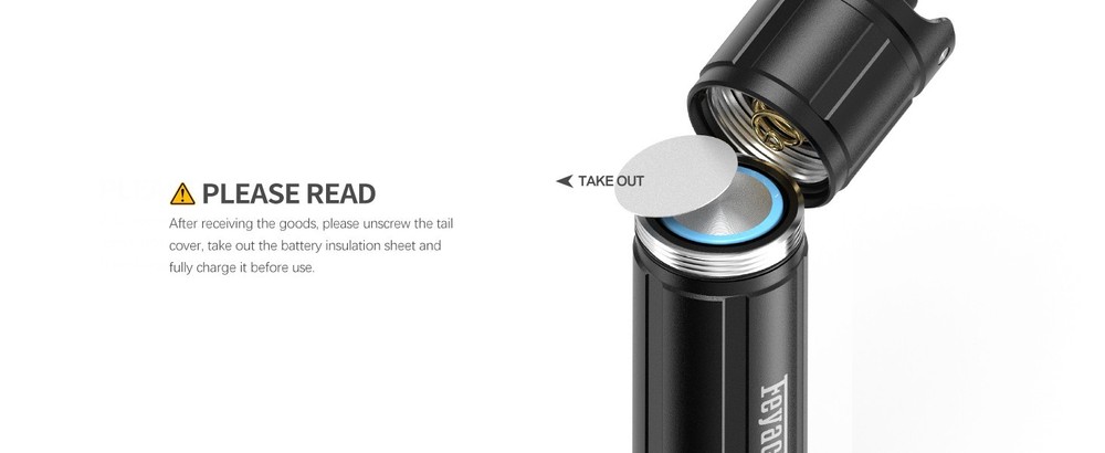 Feyachi FL26 2000 Lumens M-lock Tactical Flashlight