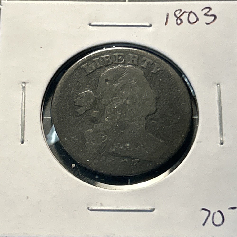 1803 Draped Bust Large Cent Copper Coin Collection