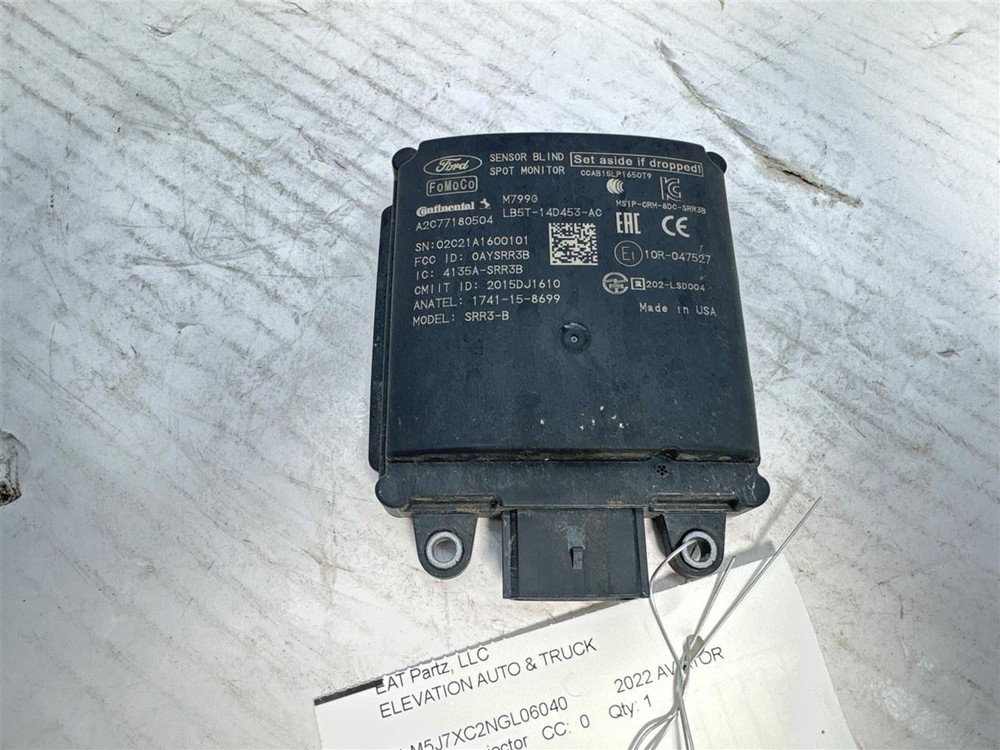 2022 Lincoln Aviator Front Camera Projector Module OEM