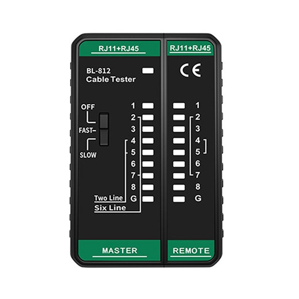 BL-812 Cable Tester for Network Signal Tracing Shielded Unshielded 8 Core
