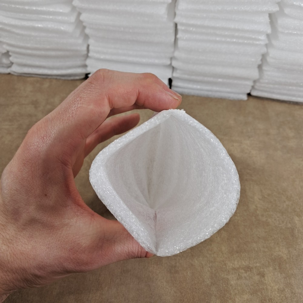 Foam Protective Sleeves 6x4 Inch - 300 Pack - Cushion Wrap Bubble Pouch
