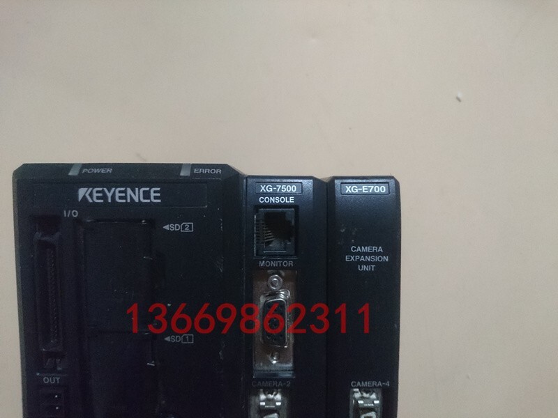 KEYENCE XG-7500 XG-E700 vision system