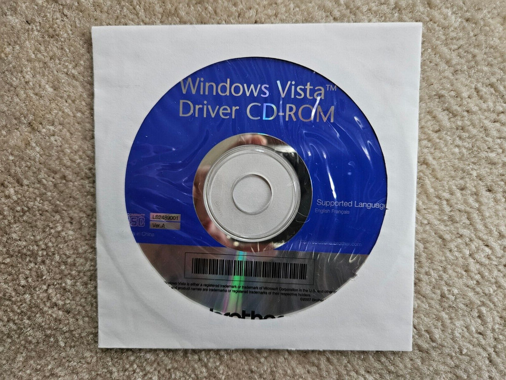 Brother Windows Vista Driver CD-ROM LS2489001 Version A