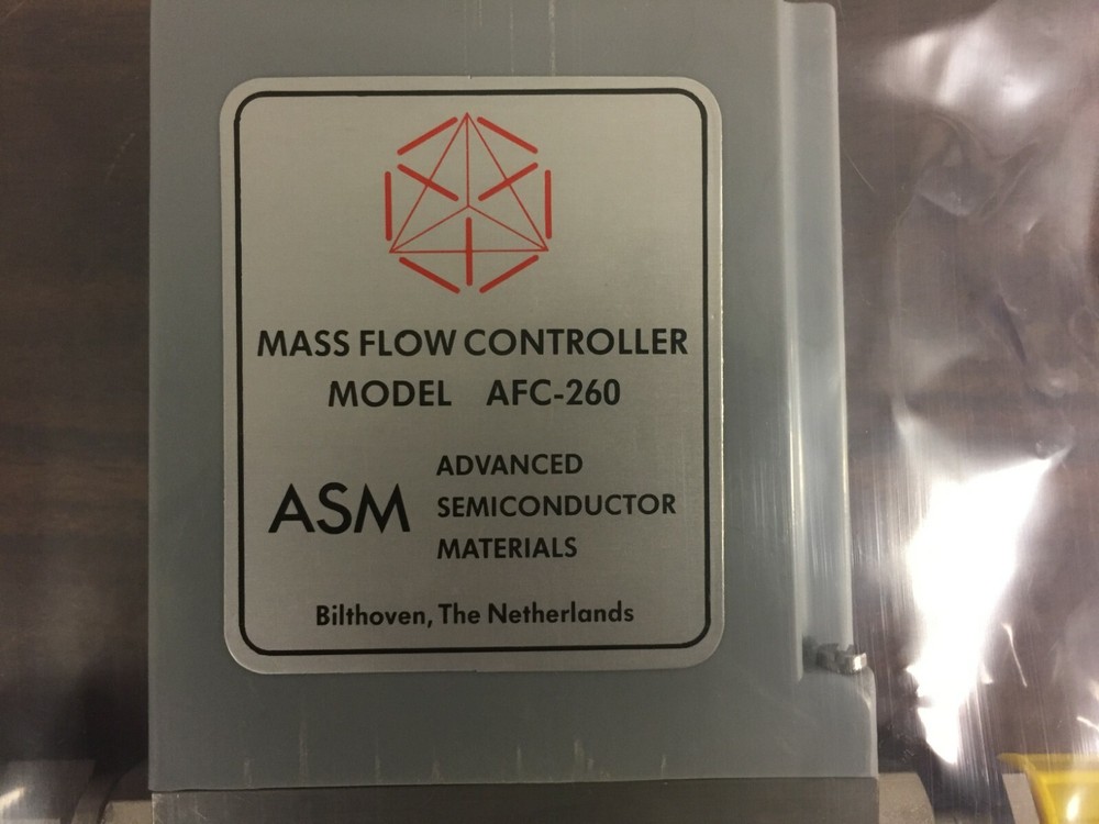 ASM Model AFC-2060, Gas SiH2Cl2, 50 SCCM Mass Flow Controllers