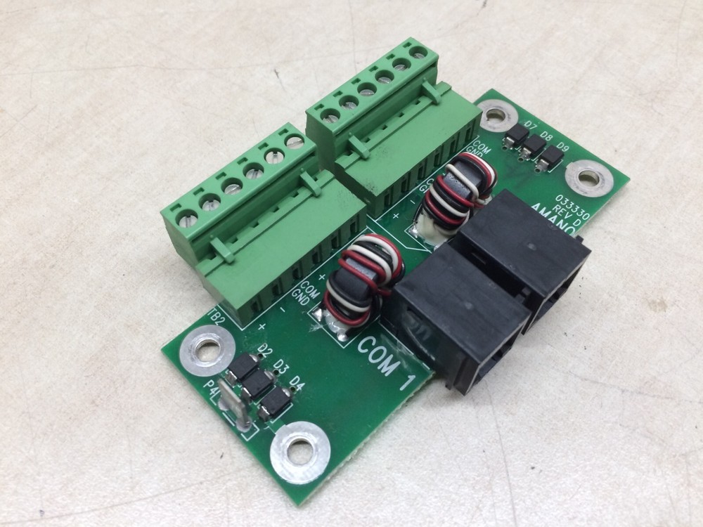 Amano 033330 Com Board U-14130 Interface Parking Meter