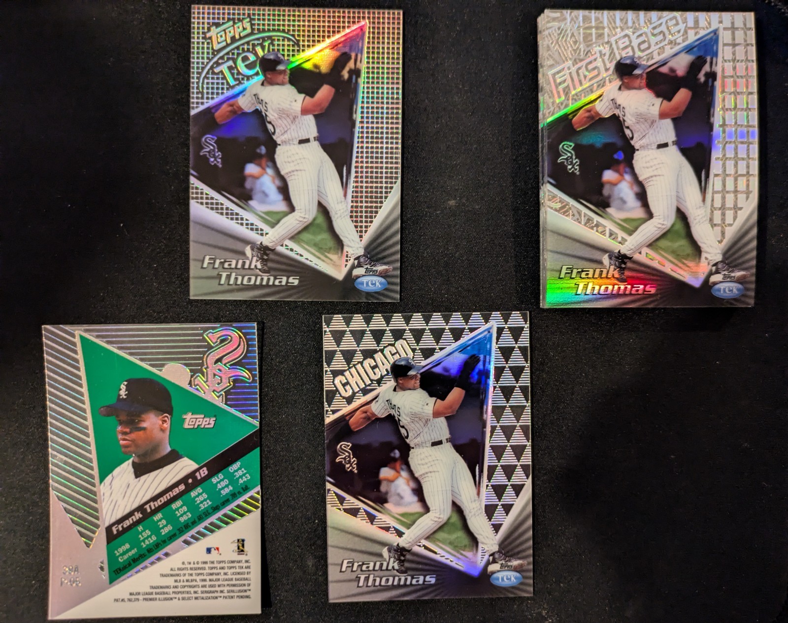 1999 TOPPS TEK FRANK THOMAS CHICAGO WHITE SOX  39A YOU PICK