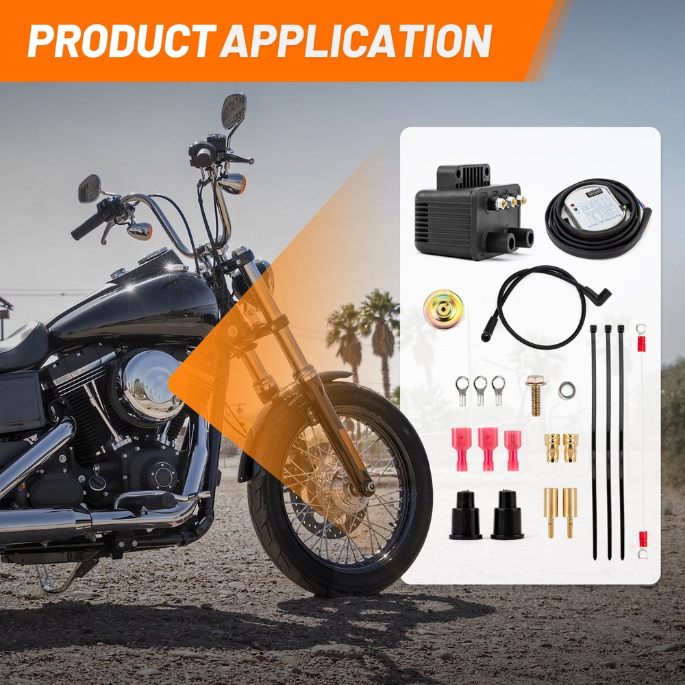 Single Fire Programmable Ignition Kit For Big Twin (Except Twin CAM) 1970-1999