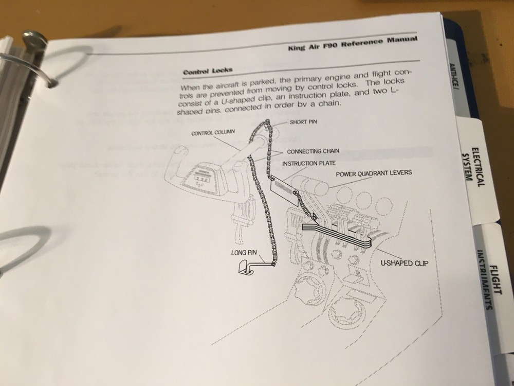 Simcom King Air F90 Reference Manual