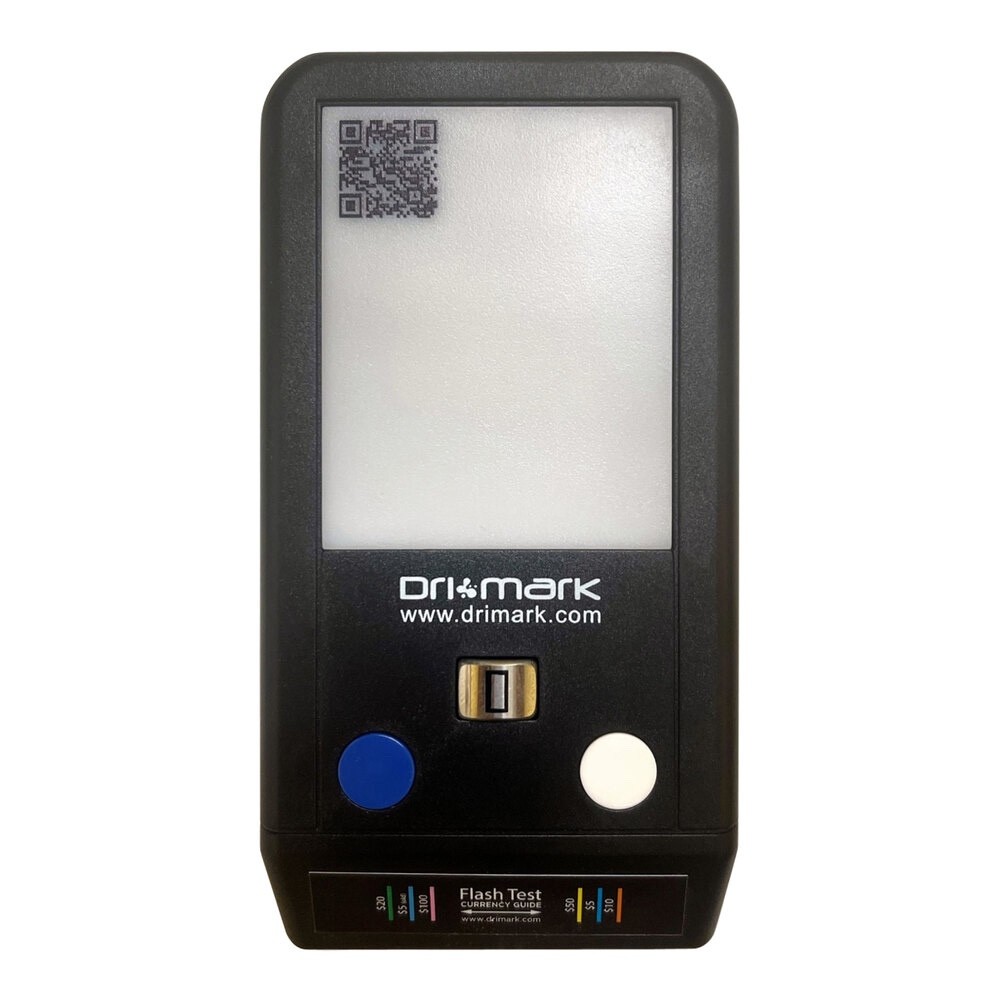 Dri Mark Counterfeit Money Portable Flash Test Detection System