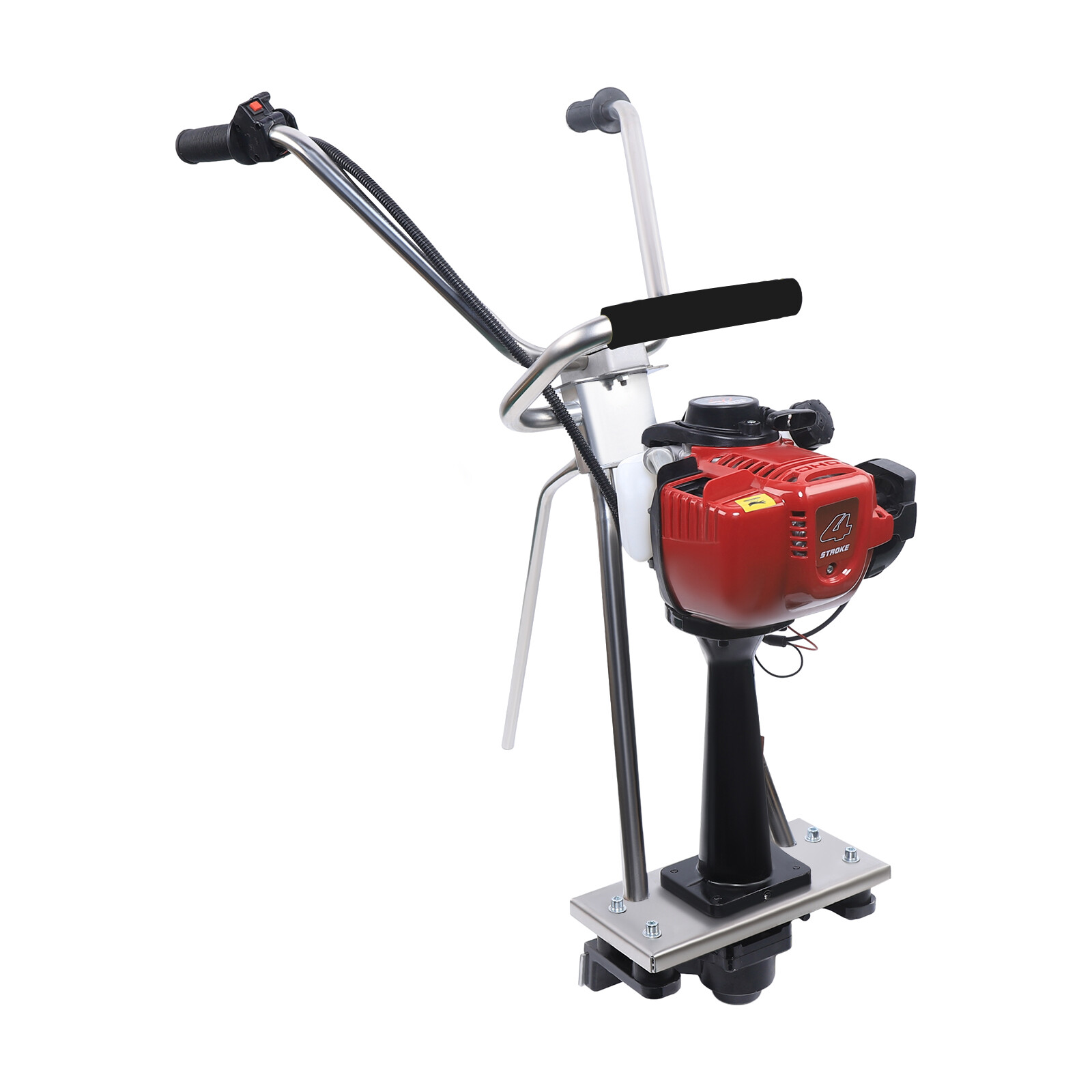 Gas Power Vibrating Concrete Power Screed Finishing Engine 4 Stroke Fit 5m Ruler