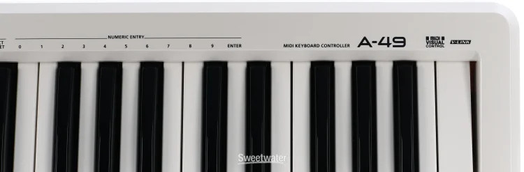Roland A-49 49-key Keyboard Controller - White
