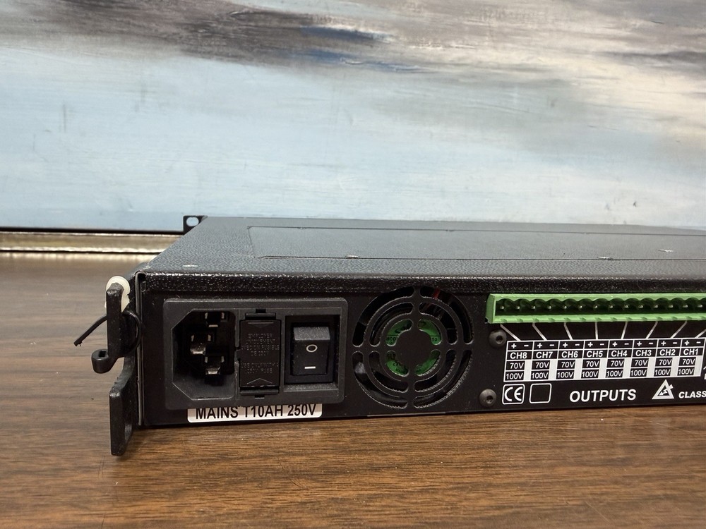 Powersoft Quattrocanali 1204 DSP+ETH Power Amplifier Working Great