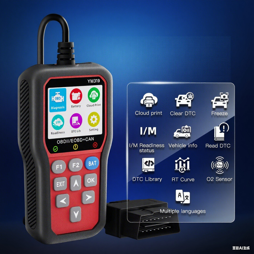 CHUSYYRAY OBD2 Scanner Code Reader Car Diagnostic Scan Tool Check Engine Fault