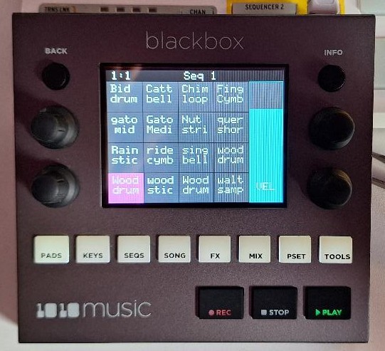 1010 Music Blackbox Sampling Workstation SAMPLER  Used excellent condition!