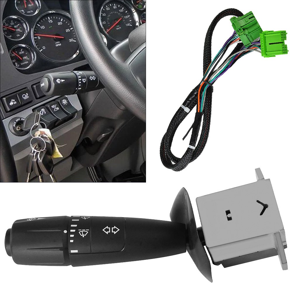 Turn Signal & Wiper Switch for Kenworth T680 T800 Peterbilt 579 389 387