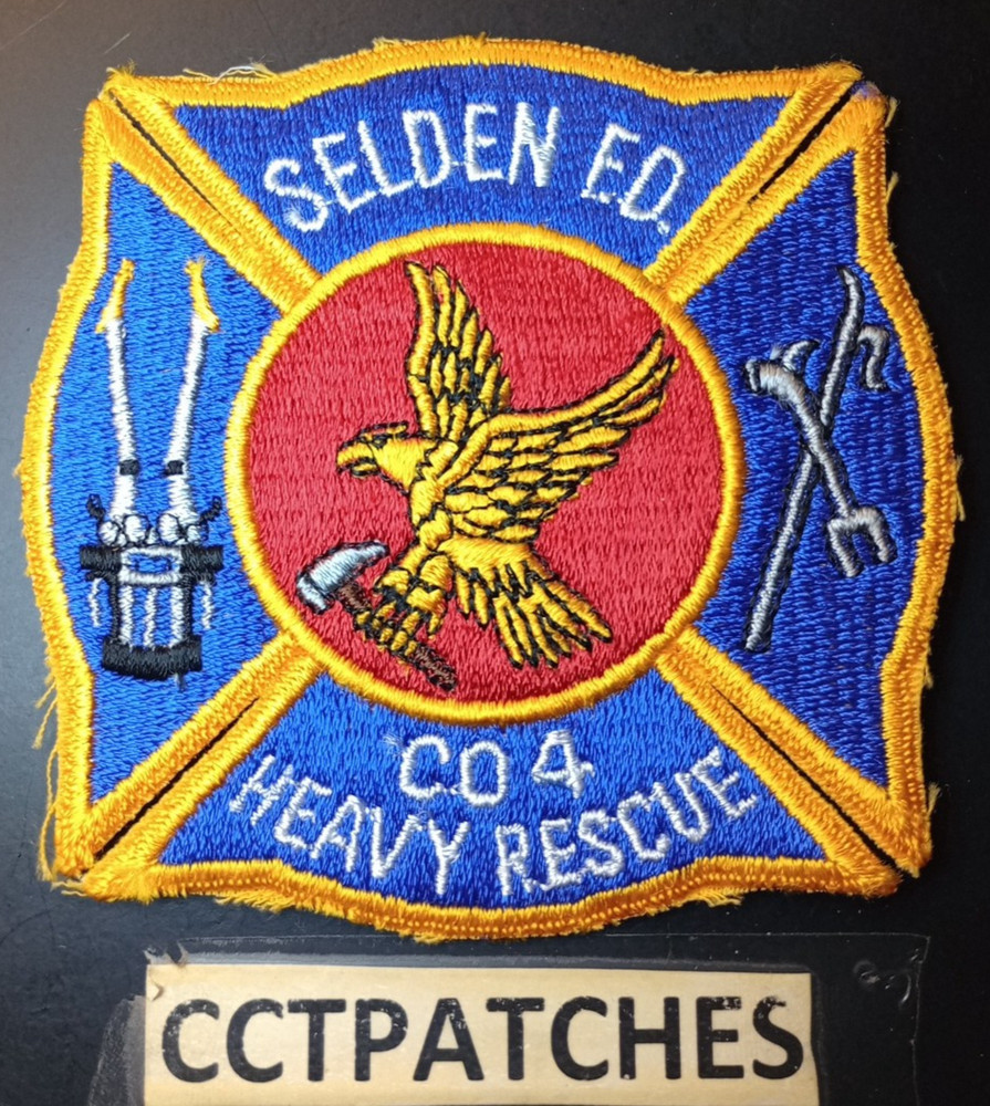 SELDEN, NEW YORK FIRE COMPANY 4PATCH