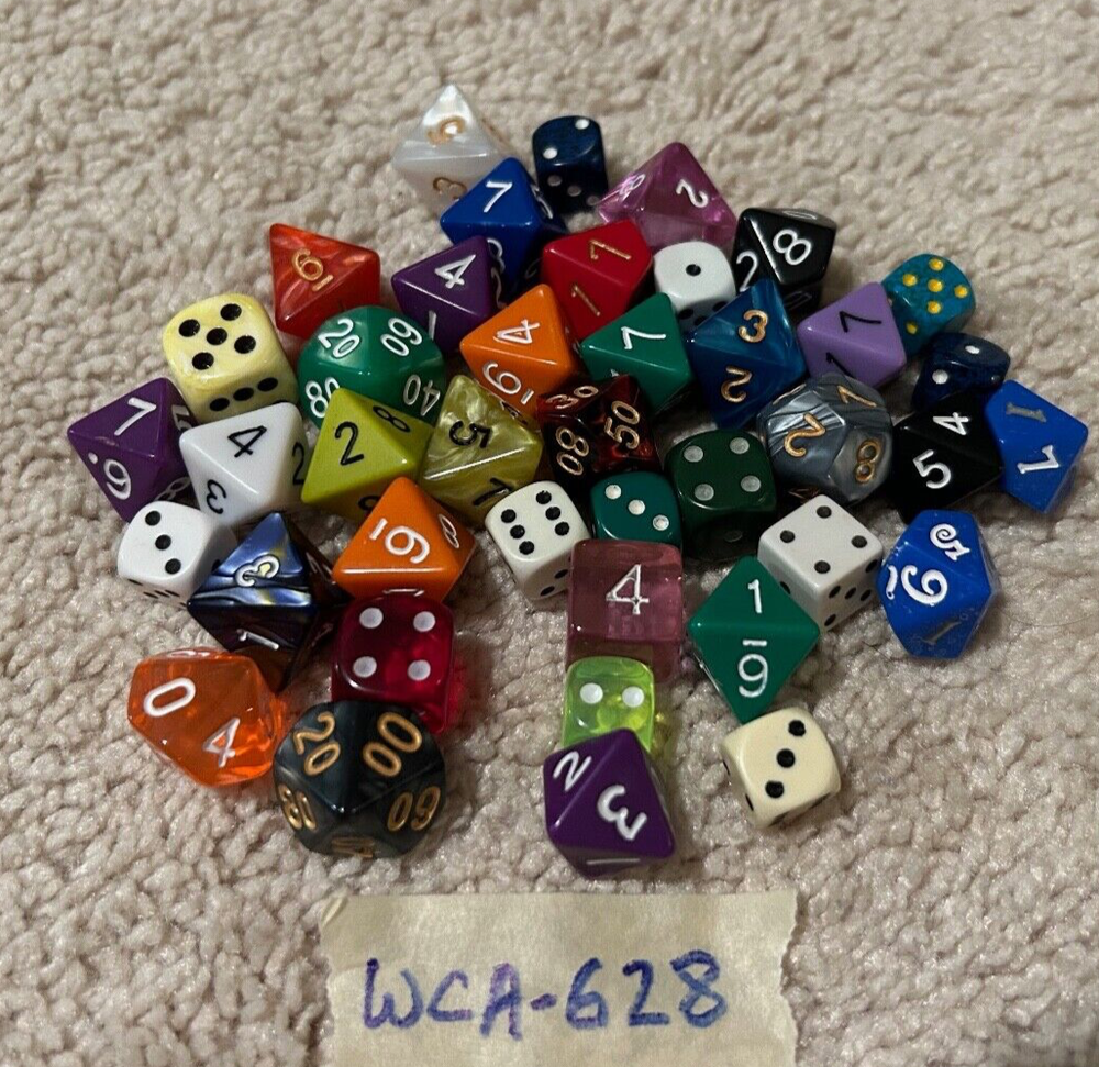 Mostly 9/16" Dice Lot WCA-628