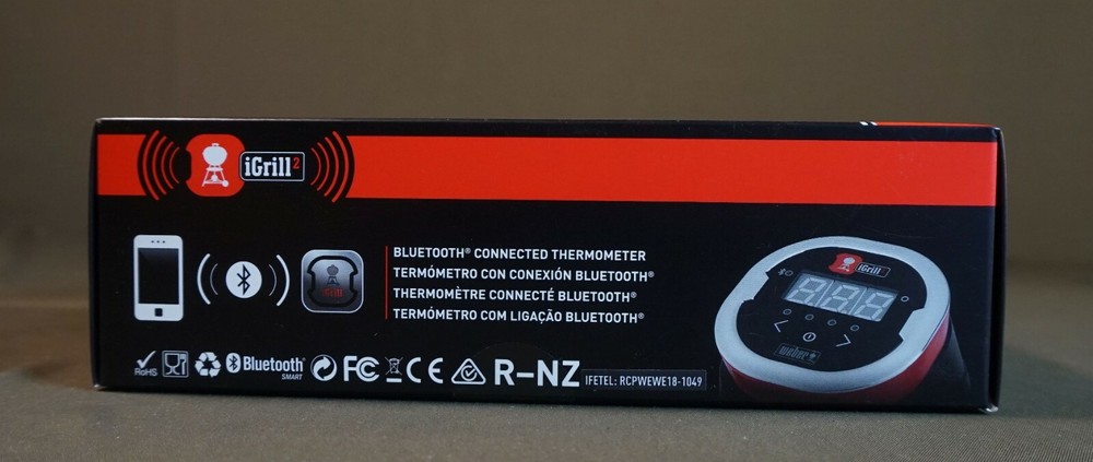 New in Unopen Box Weber Bluetooth Connected Thermometer iGrill2