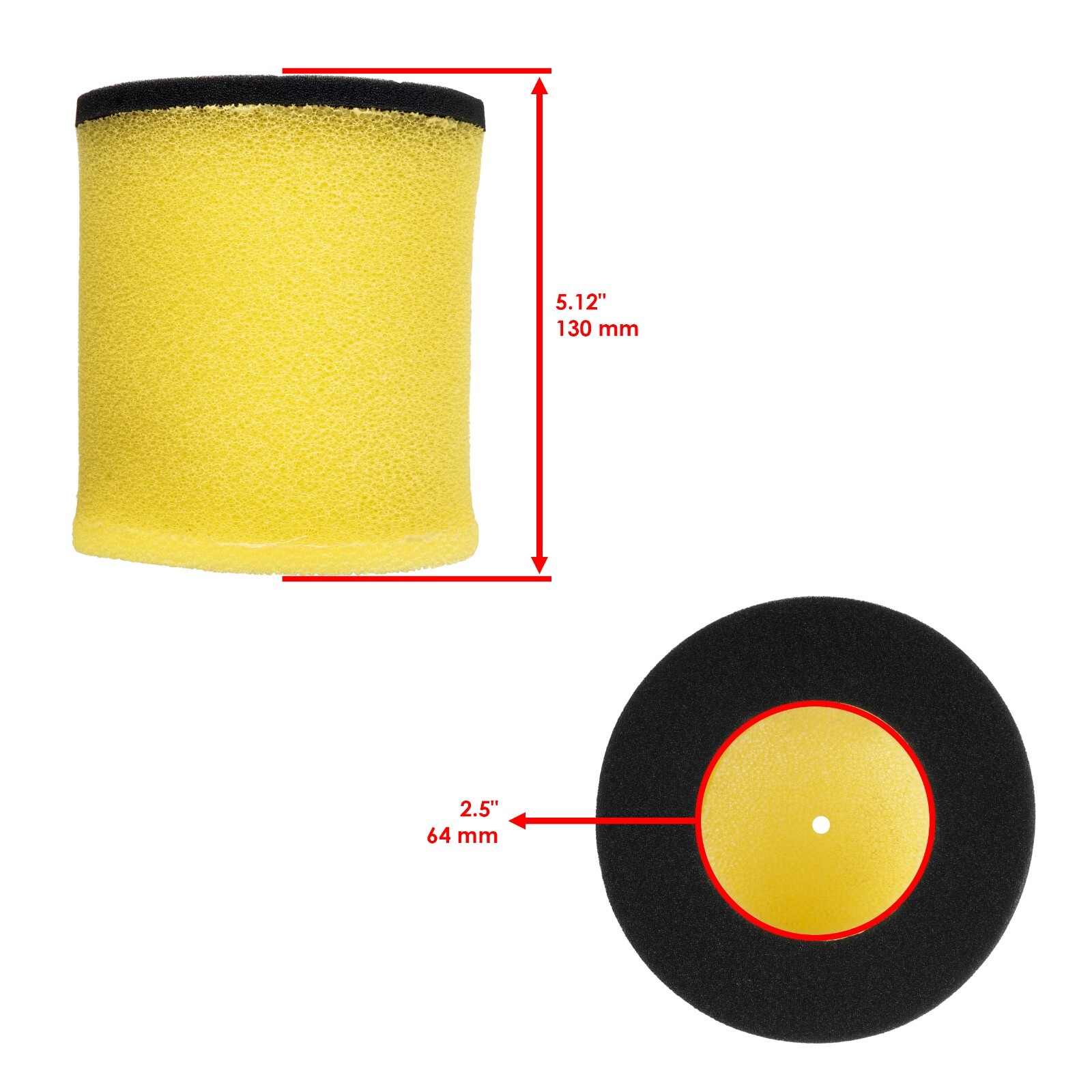 Caltric Air Filter For Suzuki Kingquad 400 LT-A400F As Asi Asi+ 4X4 2008-2020