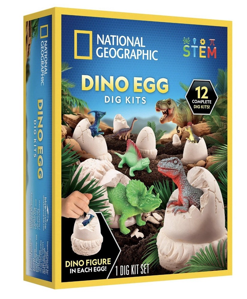 National Geographic Dino Egg Dig Kits