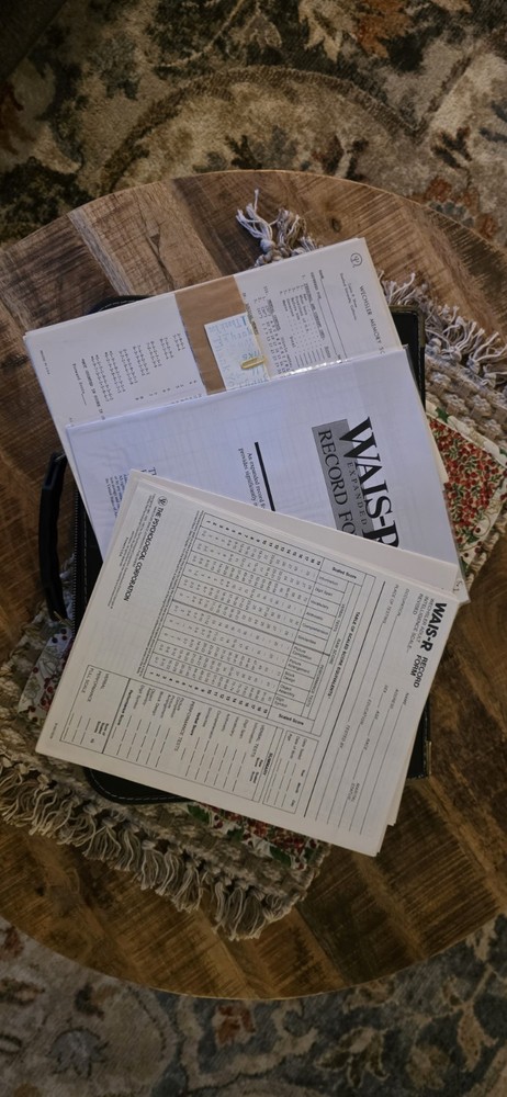 WAIS-R Intelligence Test Complete Kit & Floppy Disk