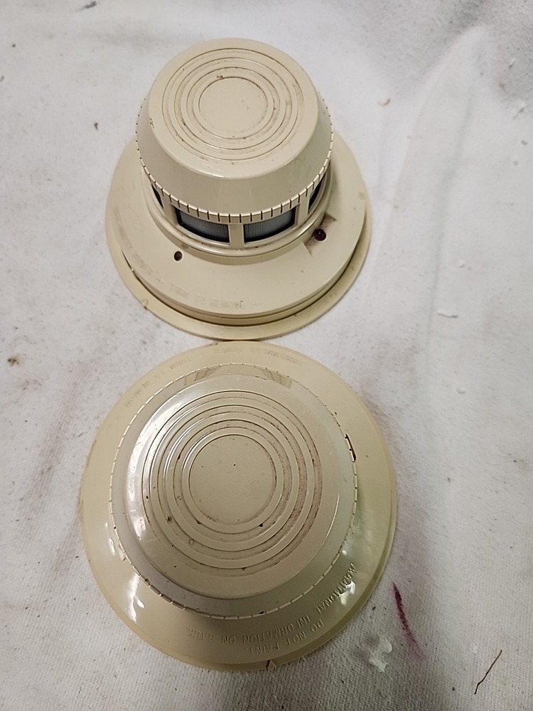 (243)  2 System Sensor Smoke Detectors Model 2400. Untested