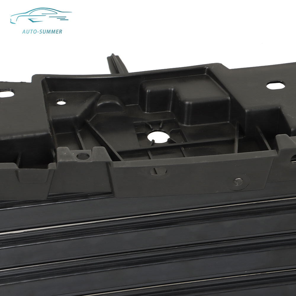 Radiator Grille Air Shutter Control Upper & Lower Black For 2021-2023 Ford F-150