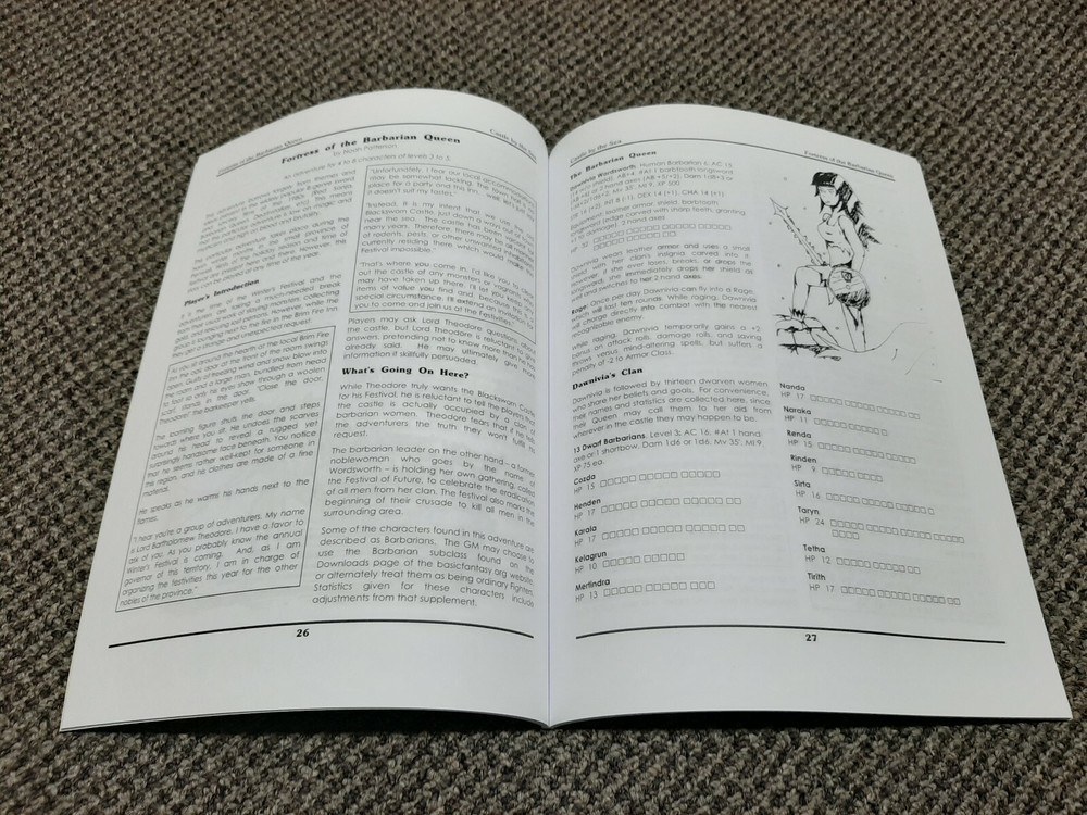 Castle by the Sea - Basic Fantasy CS1 / Dungeons & Dragons / OSR