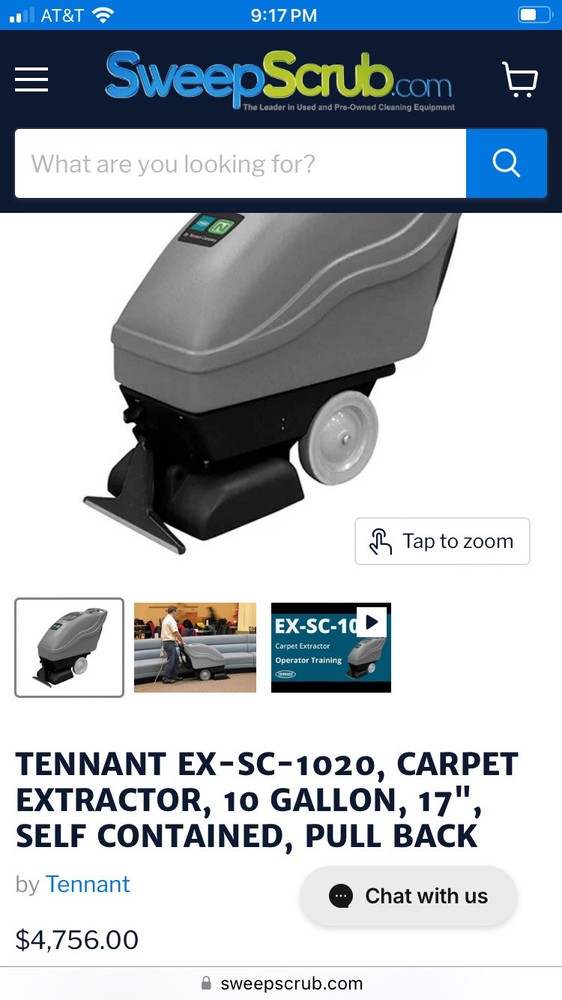 commercial floor cleaning machine