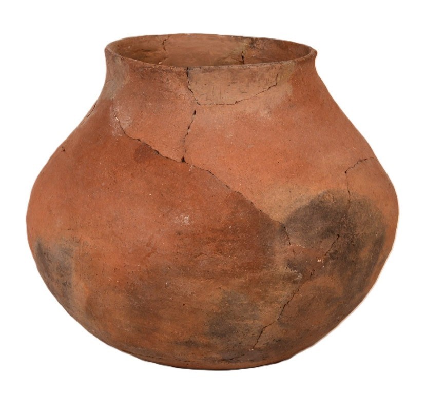 Prehistoric Pottery: Salado Storage Jar ca 1200-1300 AD 12" h x 14" d Olla Pot