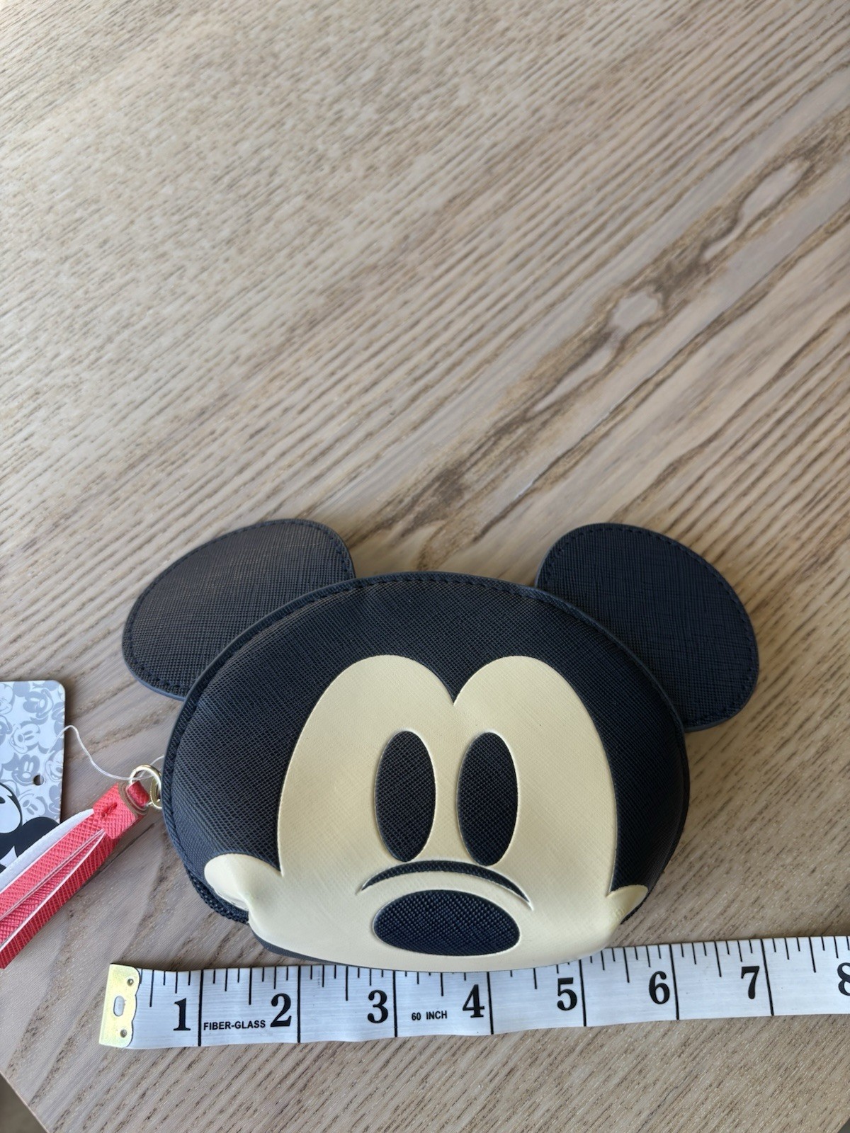 Mickey Mouse Bio World Coin Change Pouch Purse Wallet Clutch Makeup Case New