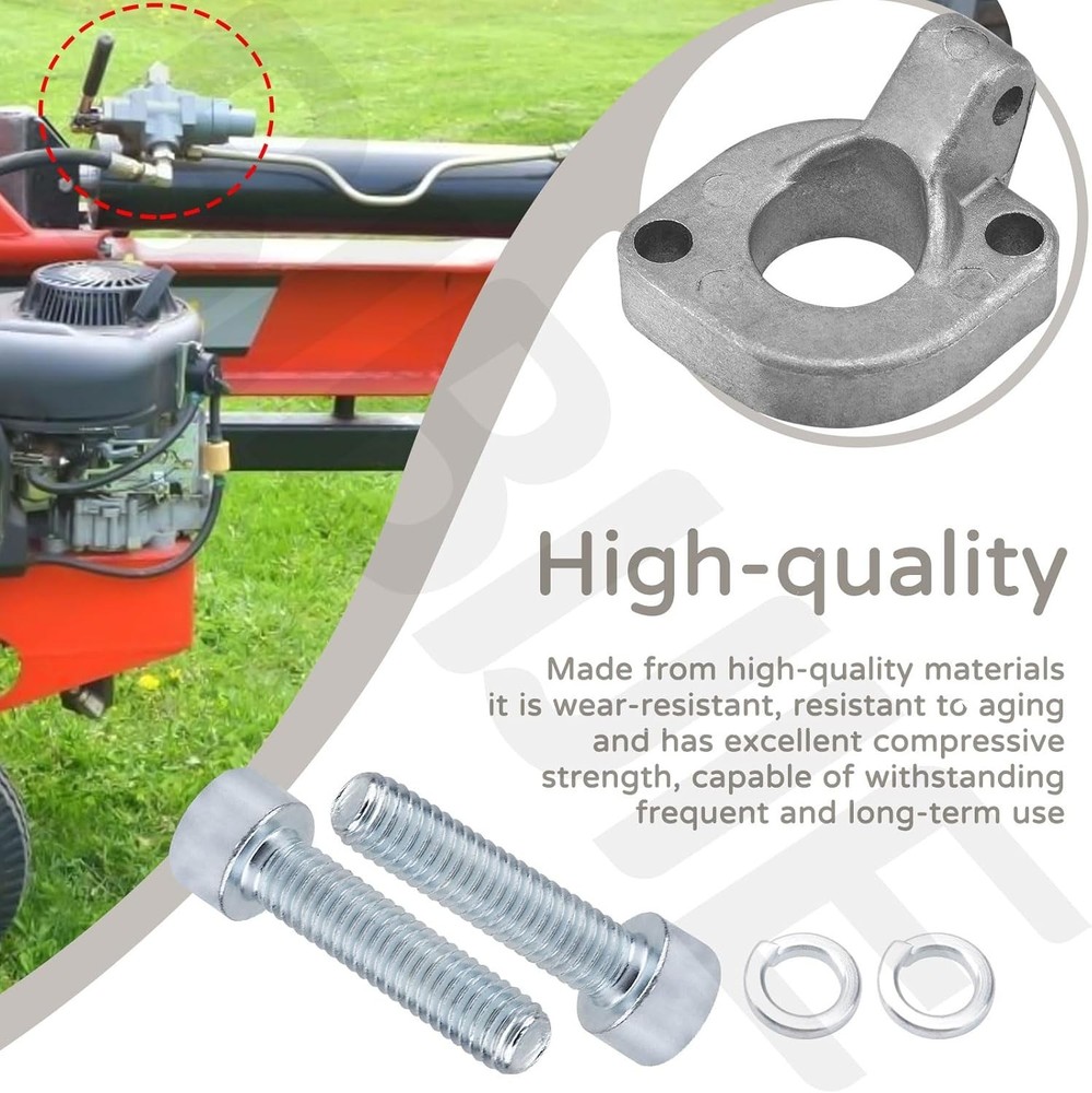 Stainless Steel Handle Mounting Bracket for Hydraulic Log Splitters & Chippers